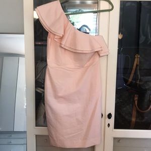 Jcrew one shoulder dress